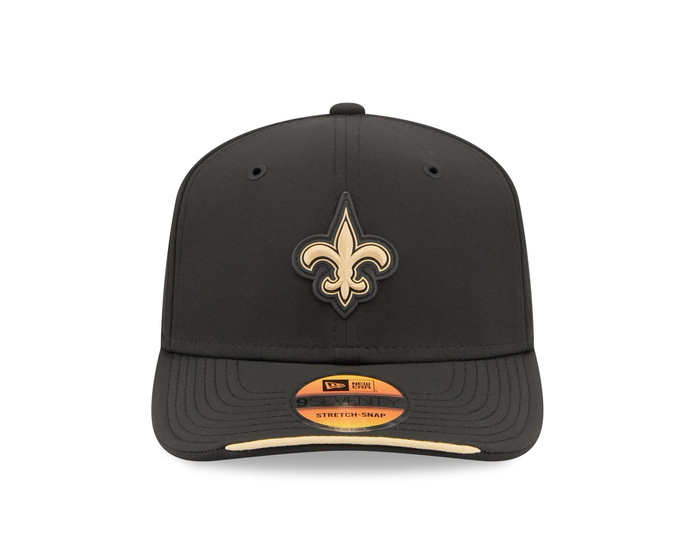 Saints 2026 New Era Men's 9SEVENTY Stretch Snap Sideline Hat