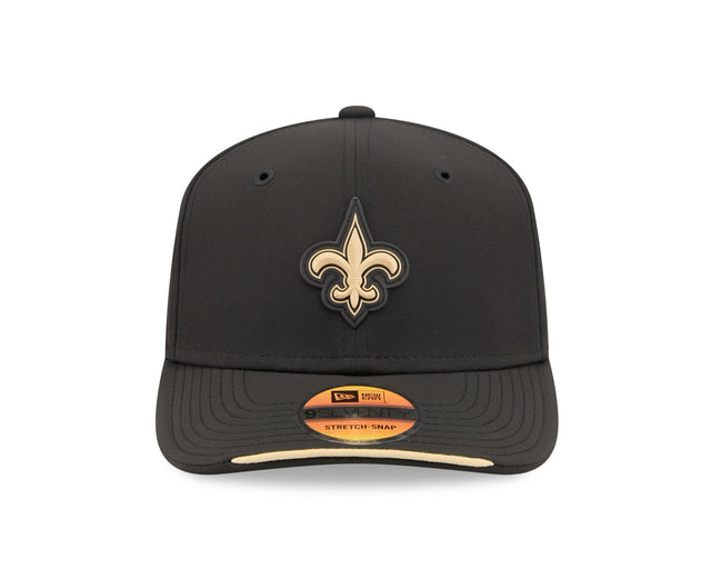 Saints 2026 New Era Men's 9SEVENTY Stretch Snap Sideline Hat