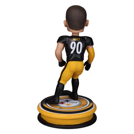 Steelers TJ Watt 8 Inch Neon Bobblehead Pro Football Hall of Fame
