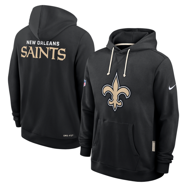 Saints 2025 Nike Men's Sideline DRI-Fit Hoodie