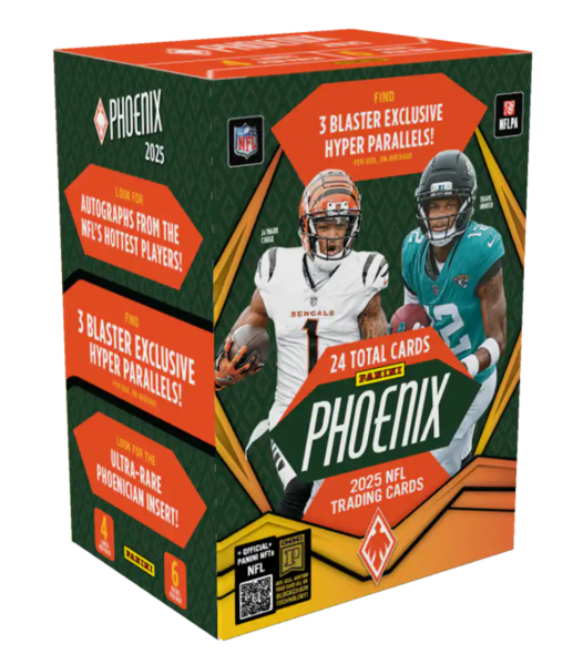 2025 Panini Phoenix Football Blaster Box – Pro Football Hall of Fame
