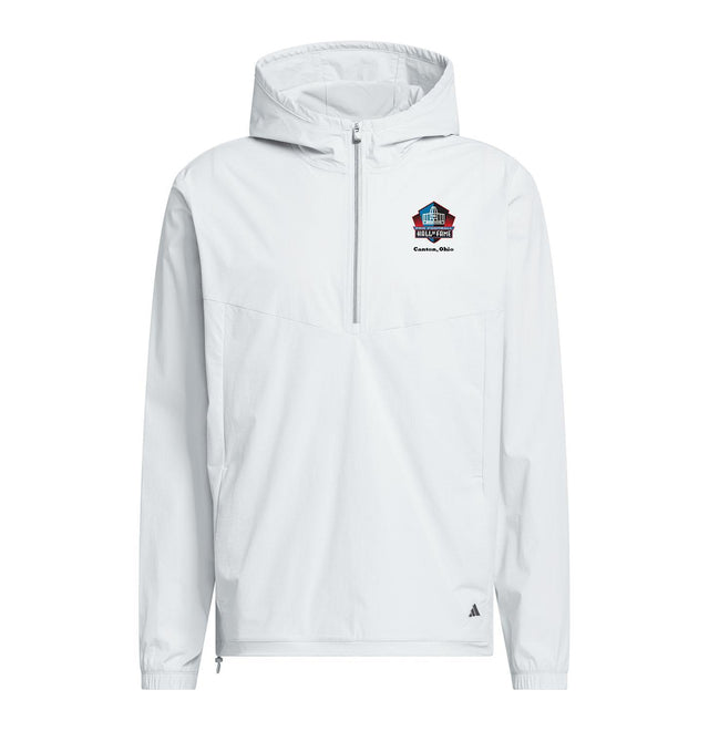Hall of Fame 2026 Adidas Men's Clear Grey Ultimate365 Course Control Clima 365 Anorak 1/4 Zip Hoodie