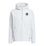 Hall of Fame 2026 Adidas Men's Clear Grey Ultimate365 Course Control Clima 365 Anorak 1/4 Zip Hoodie