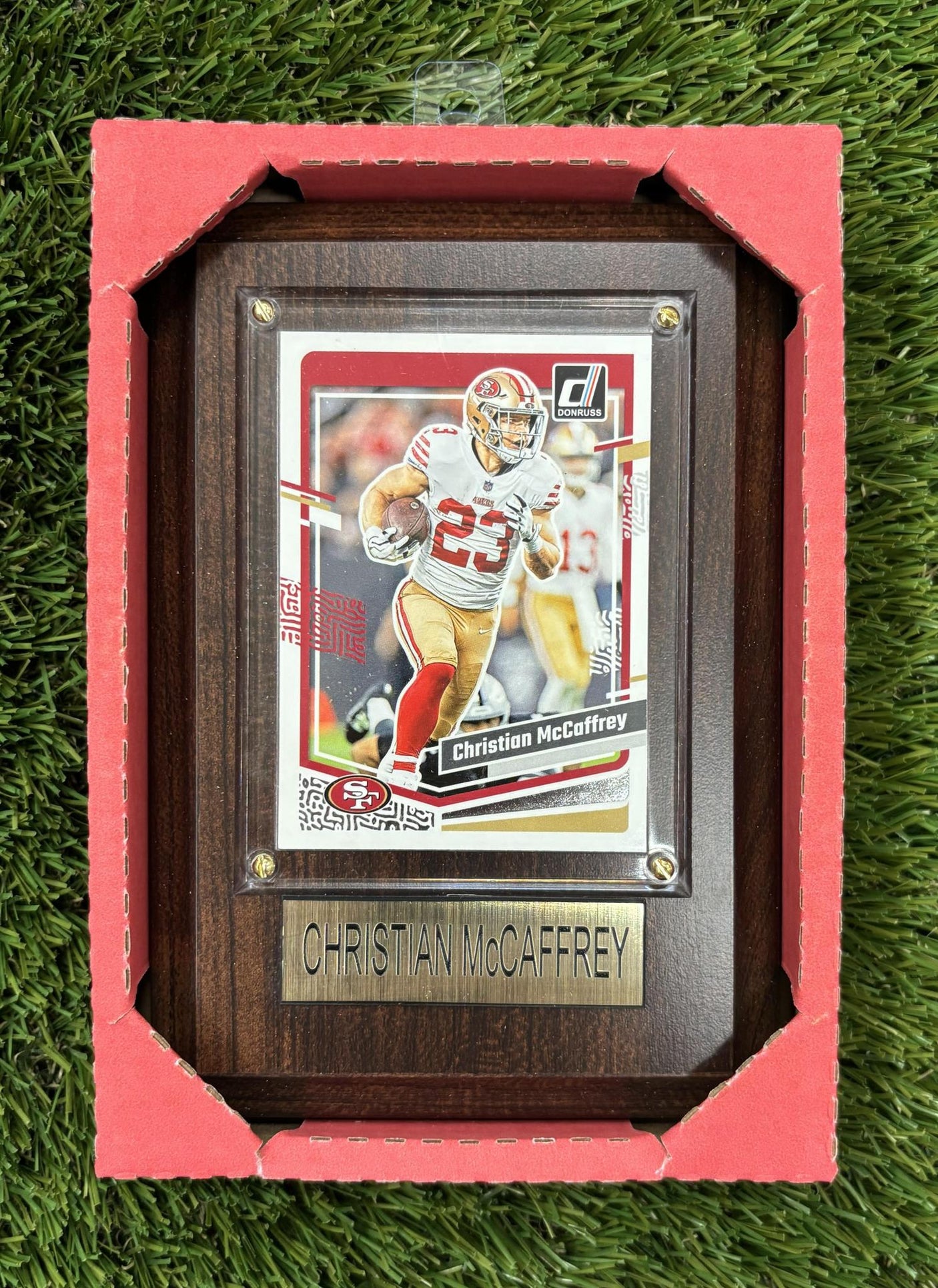 Christian McCaffrey 4x6 Plaque