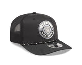 Raiders 2026 New Era Men's 9SEVENTY Stretch Snap Two-Tone Hat Pro Football Hall of Fame