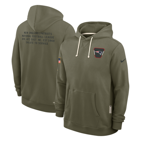 Patriots 2025 Nike Men's Salute to Service Hoodie