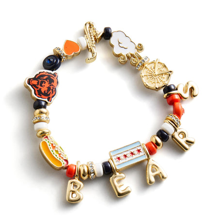 Bears Motif Beaded Bracelet