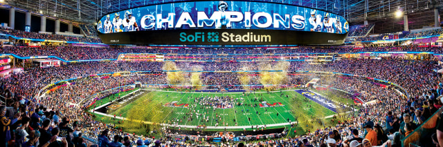 Rams 1000pc Panoramic Puzzle