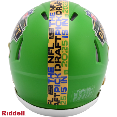 2025 NFL Draft Speed Mini Helmet