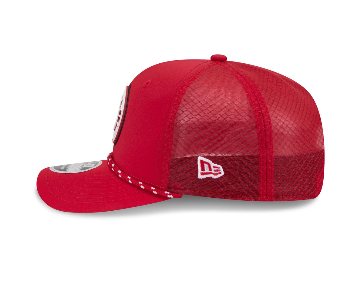 Buccaneers 2026 New Era Men's 9SEVENTY Stretch Snap Two-Tone Hat Pro Football Hall of Fame