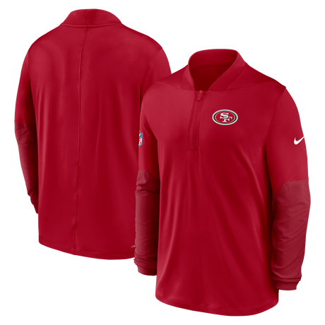 49ers 2025 Nike Men's Mid Weight Half Zip