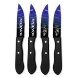 Ravens 4-Piece Steak Knife Set