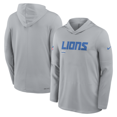 Lions 2025 Nike Men's Dri-Fit Lightweight Long Sleeve Hoodie Top