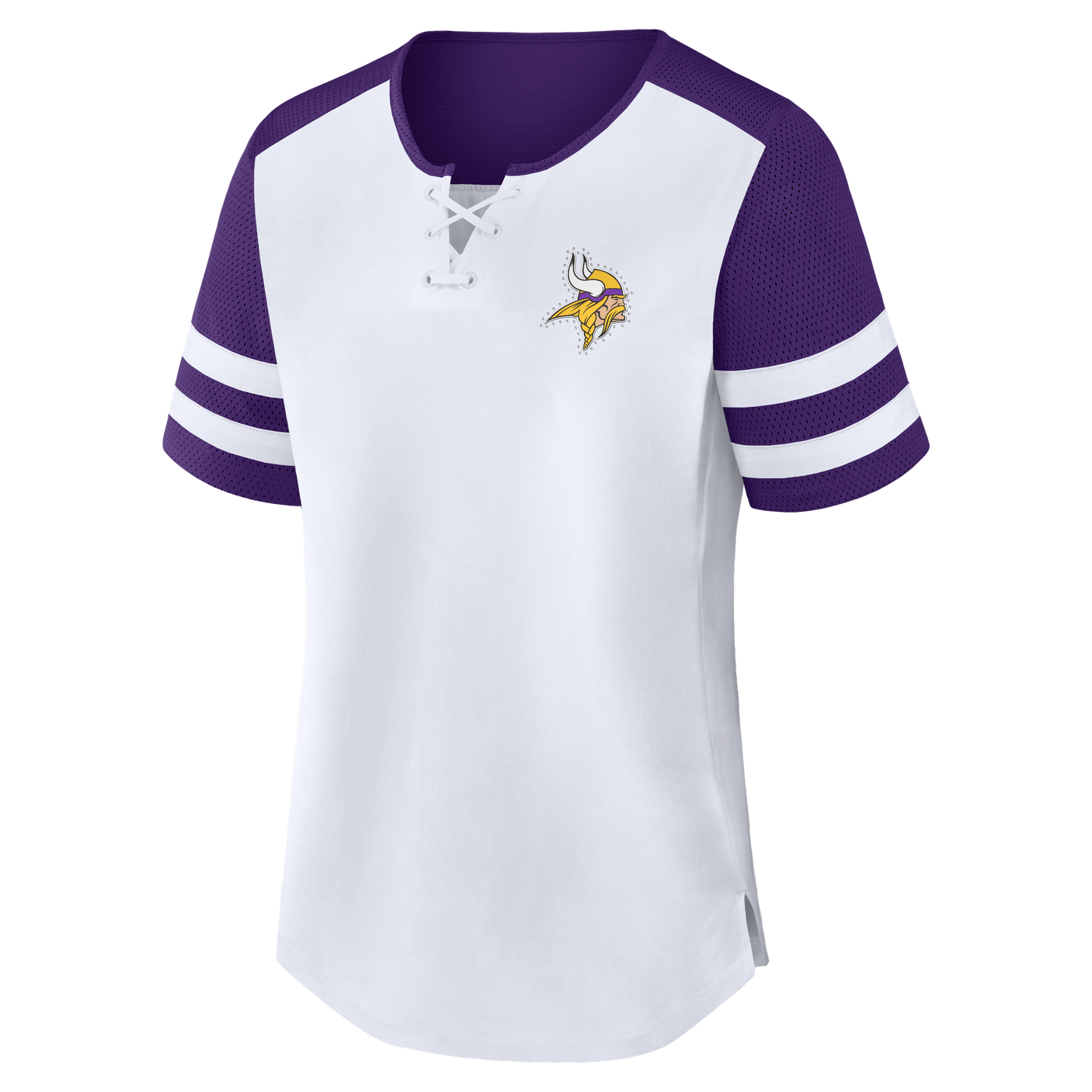 Vikings 2026 Fanatics Women's Low Hip Athena T-Shirt