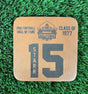 Bart Starr Leather Player Coaster
