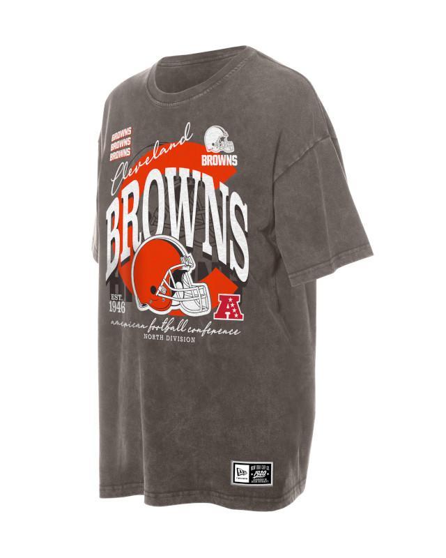 Browns 2026 New Era Women's Oversized T-Shirt