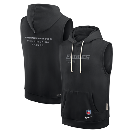 Eagles 2026 Nike Men's Dri-Fit Sleeveless Fleece Hoodie