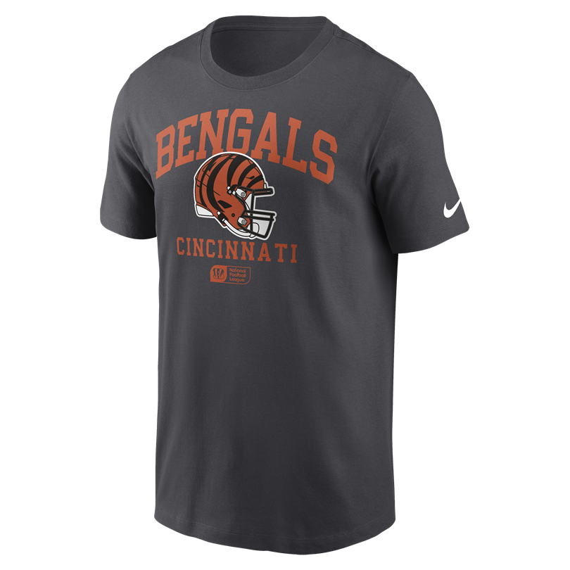 Bengals Men's Nike Helmet Essential T-Shirt