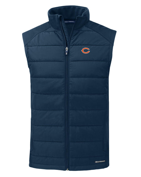 Bears Cutter and Buck Men's Evoke Eco Hybrid Vest