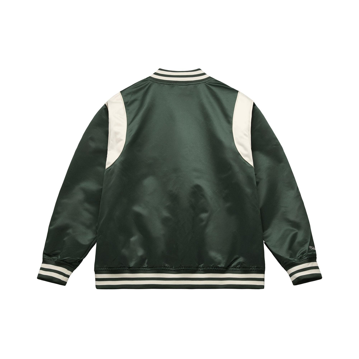 Packers 2026 Mitchell & Ness Men's NFL Retro Roots Lightweight Satin Jacket (10355342508308)