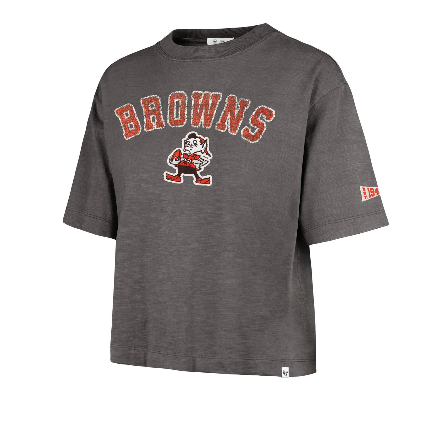 Browns 2026 '47 Brand Women's Historic Heavy Slub T-Shirt