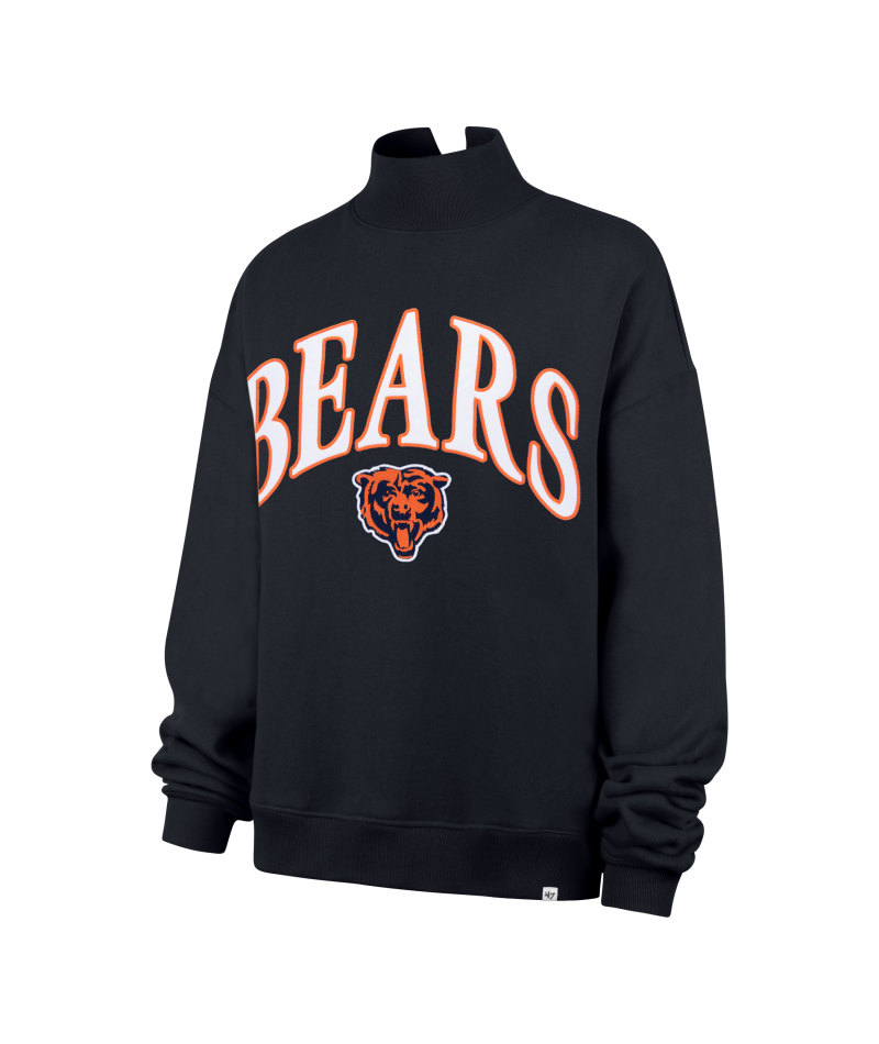 Bears 2026 '47 Brand Women's Vantage Mock Neck Pullover (10356136444180)
