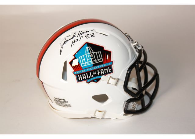 Jack Ham Autographed Hall of Fame Speed Mini Helmet With Inscription