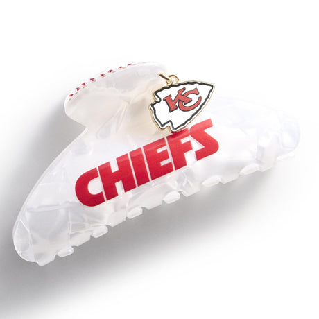 Chiefs Charm Hair Claw Clip