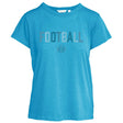 Hall of Fame Women's Camp David Darby Football Foil T-Shirt