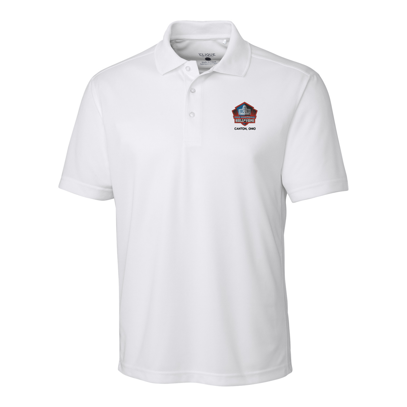 Hall of Fame Men's Cutter and Buck Clique Ice Pique Tech Polo