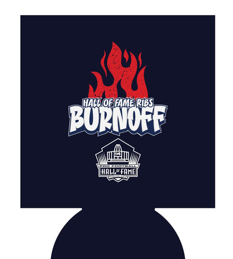 Hall of Fame Ribs Burnoff Koozie