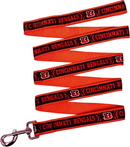 Bengals Pets First Satin Dog Leash