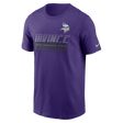 Vikings 2026 Nike Men's Dri-Fit Team Issue Crew T-Shirt
