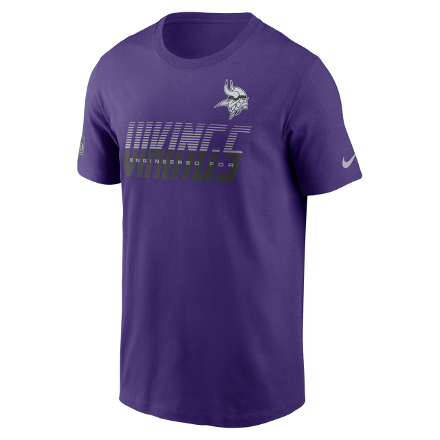 Vikings 2026 Nike Men's Dri-Fit Team Issue Crew T-Shirt