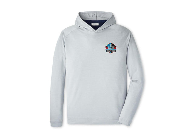 Hall of Fame 2025 Peter Millar Men's Grey Pine Performance Hoodie