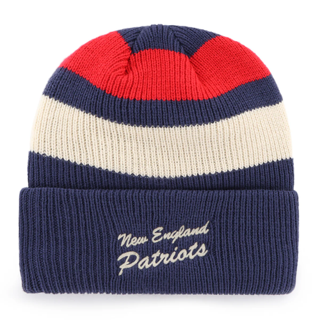 Patriots 2024 '47 Brand Clubhouse Jennings Cuffknit