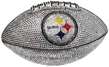 Steelers Swarovski Crystal Full Size Football