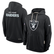 Raiders 2025 Nike Men's Sideline DRI-Fit Hoodie