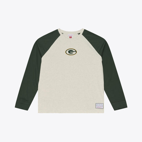 Packers 2026 Mitchell & Ness Retro Roots Premium Long Sleeve T-Shirt Pro Football Hall of Fame