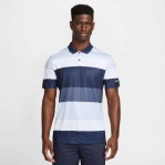 Hall of Fame Men's Navy Nike Victory Big Stripe Polo