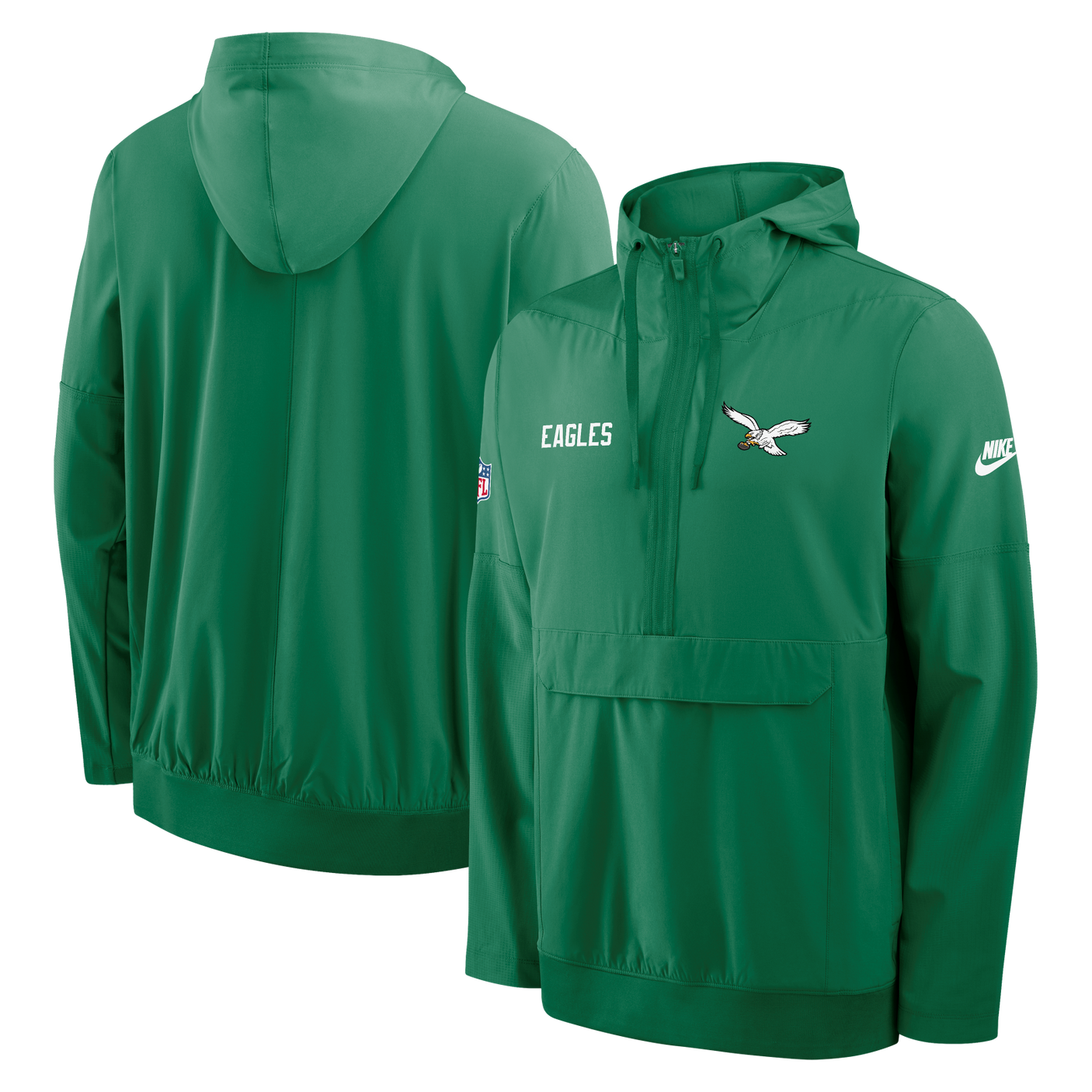 Eagles 2025 Nike Men's Anorak Long Sleeve Jacket