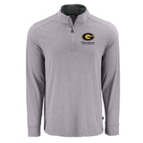 HBCU Team Cutter & Buck Men's Big & Tall Forge Recycled Four-Way Stretch 1/4 Zip Pullover Pro Football Hall of Fame XXL Grambling