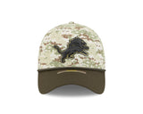 Lions 2025 New Era Men's 39THIRTY Salute to Service Hat