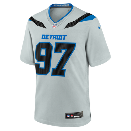 Lions 2026 Aidan Hutchinson Nike Men's Rivalry Jersey Pro Football Hall of Fame
