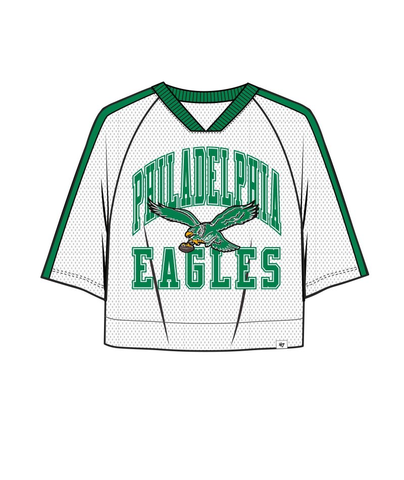 Eagles 2026 '47 Brand Women's Historic Big Overarch T-Shirt
