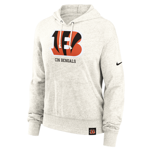 Bengals Women's Nike Gym Vintage Pullover Sweatshirt