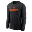 Bengals Men's Nike Long Sleeve Team Issue T-Shirt