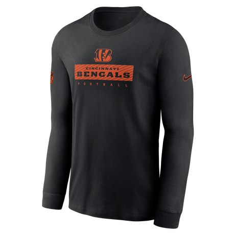 Bengals Men's Nike Long Sleeve Team Issue T-Shirt