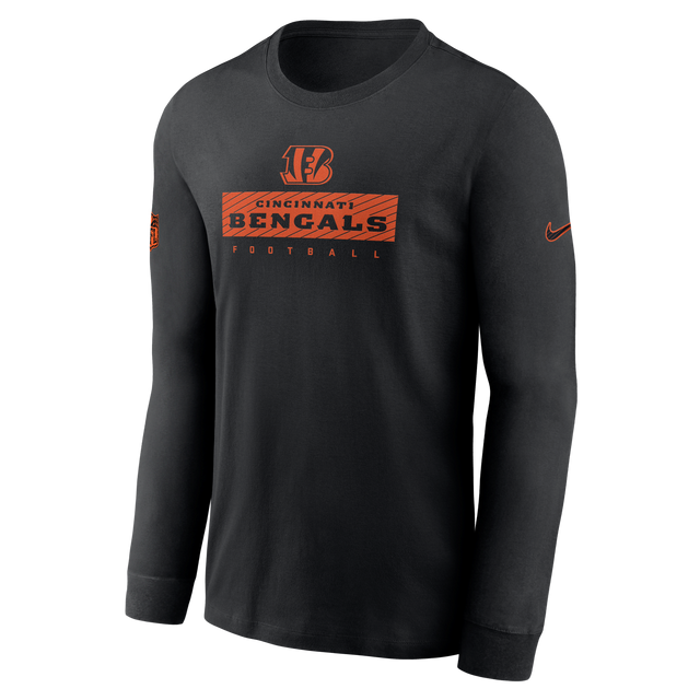 Bengals Men's Nike Long Sleeve Team Issue T-Shirt