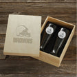 Browns 2-Piece Pilsner Set with Collectible Box